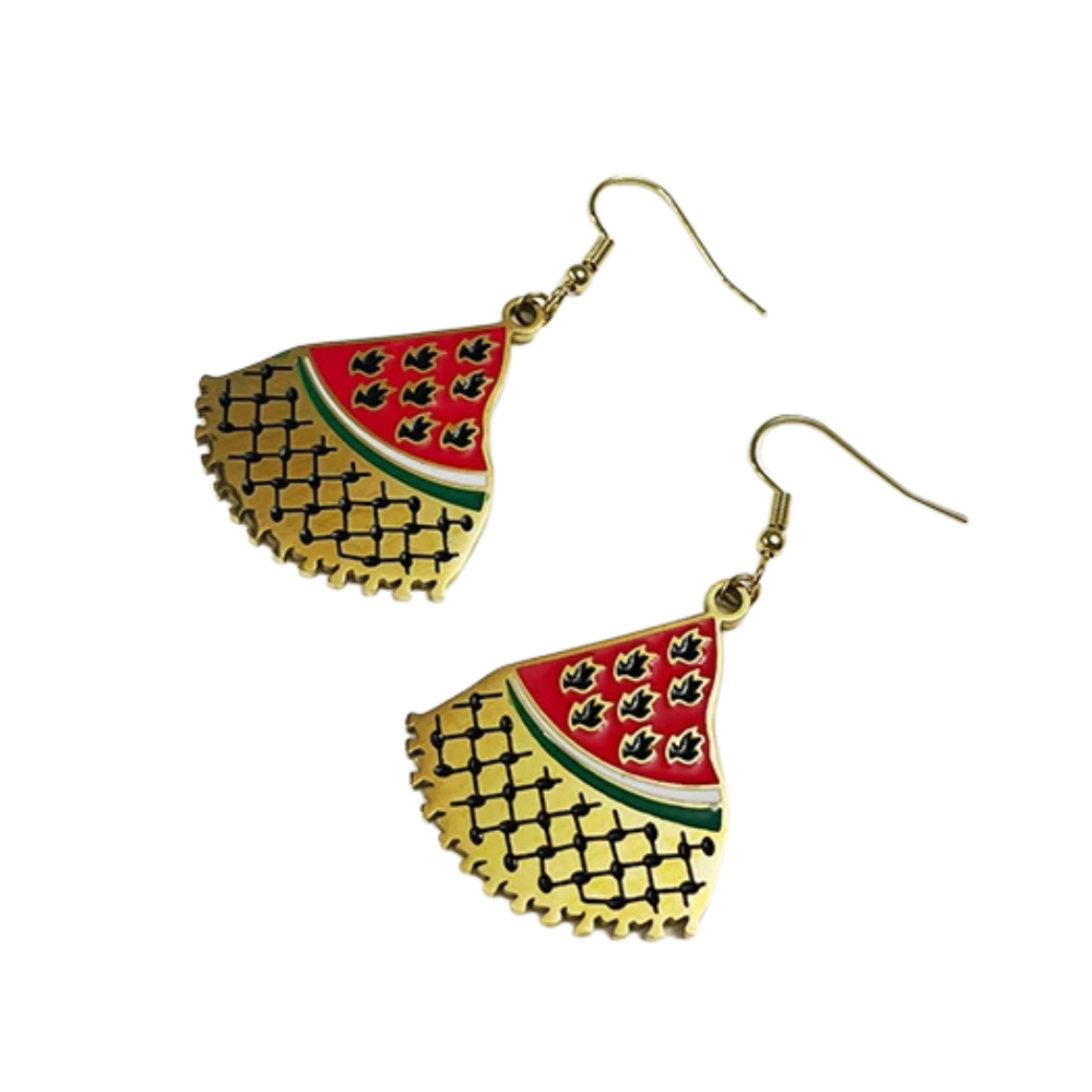Boucles d'Oreilles Pastèque Femme