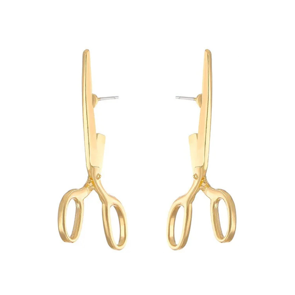 Boucle d'Oreilles Ciseaux