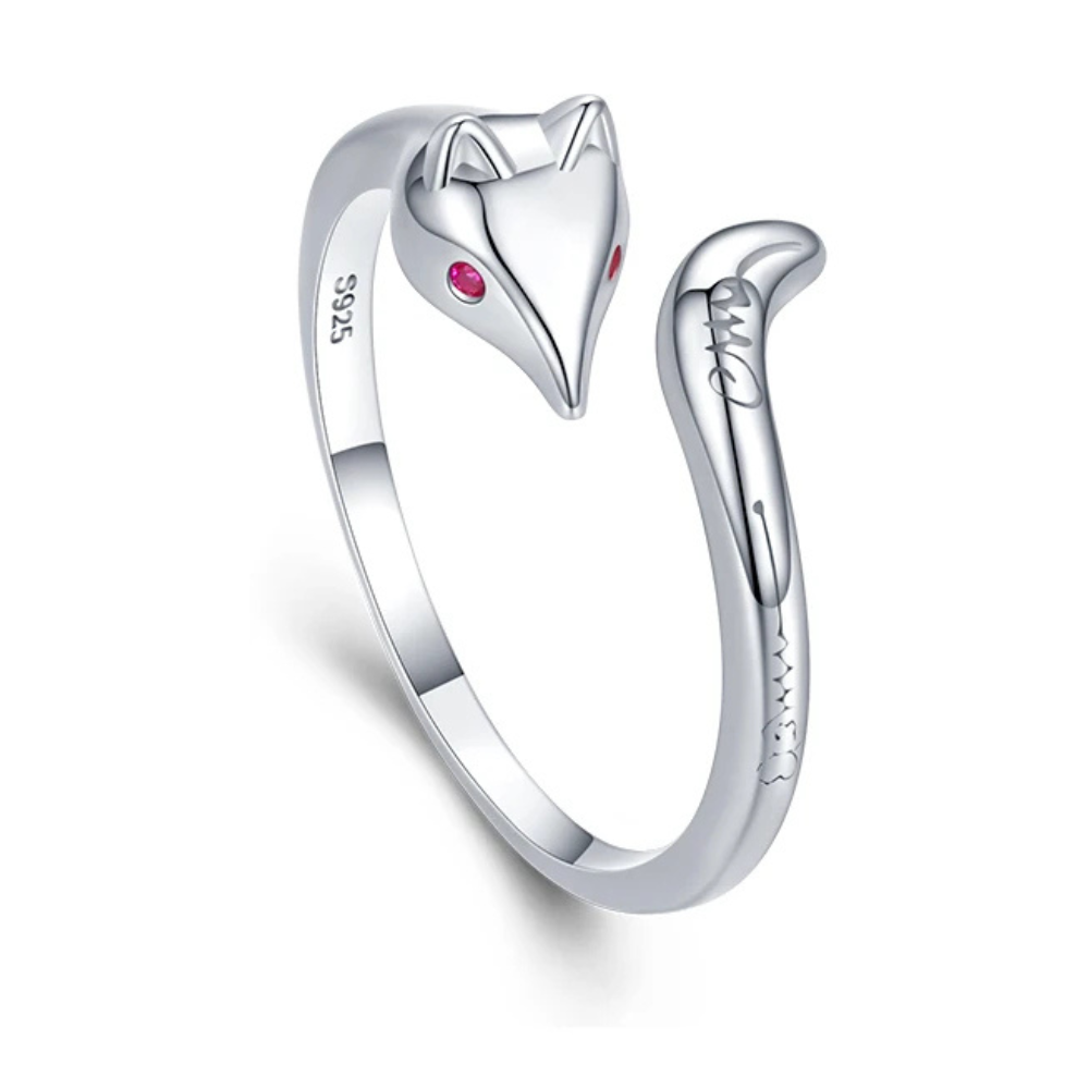 Bague Renard Argent