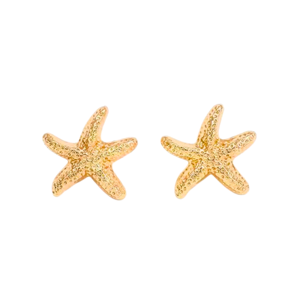 Boucles d'Oreilles Étoile de Mer Été