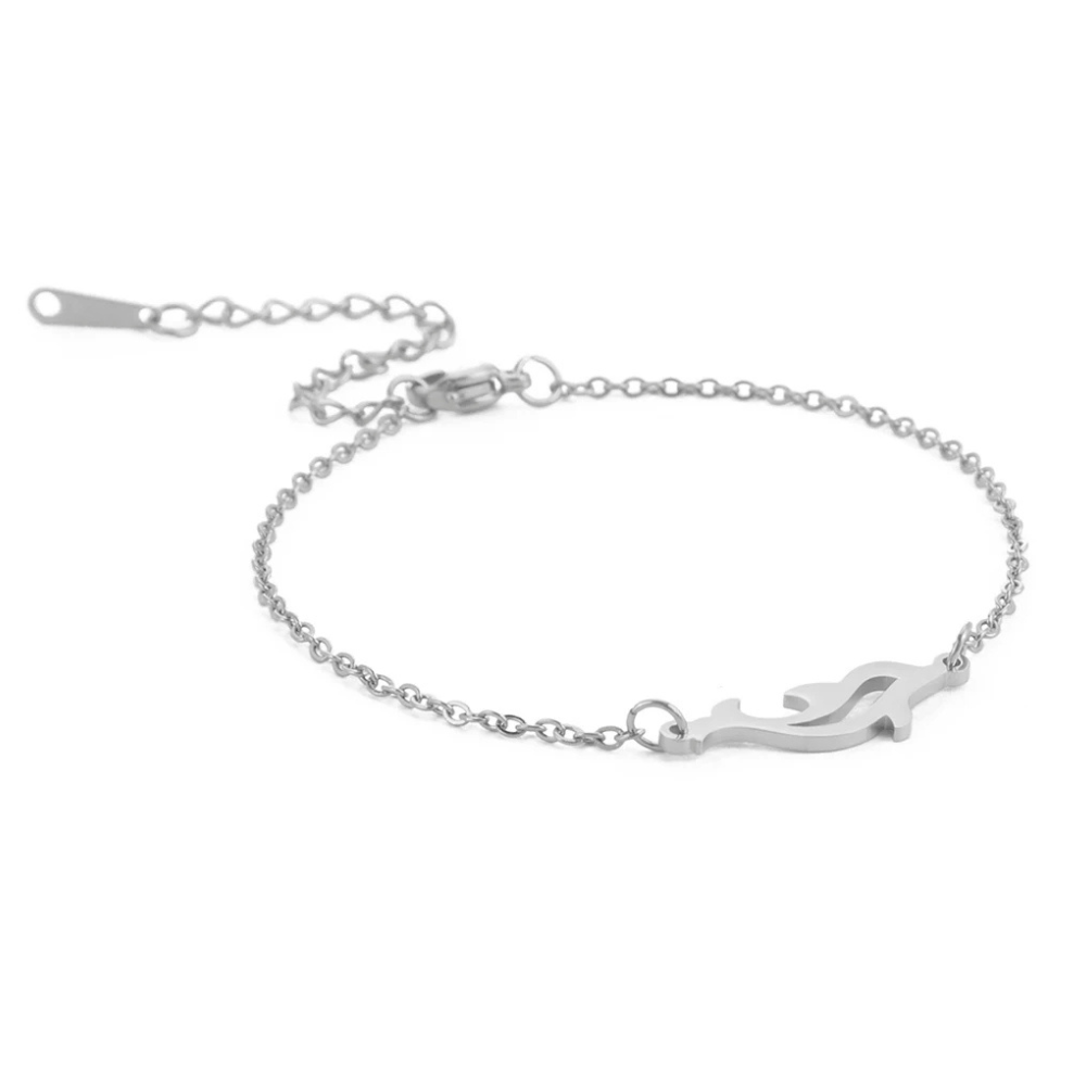 Bracelet Dauphin Femme argent