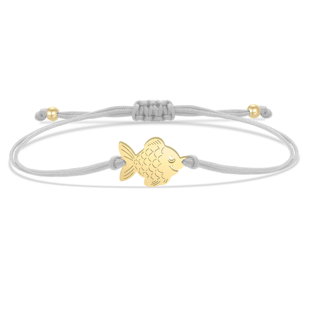 Bracelet Poisson gris