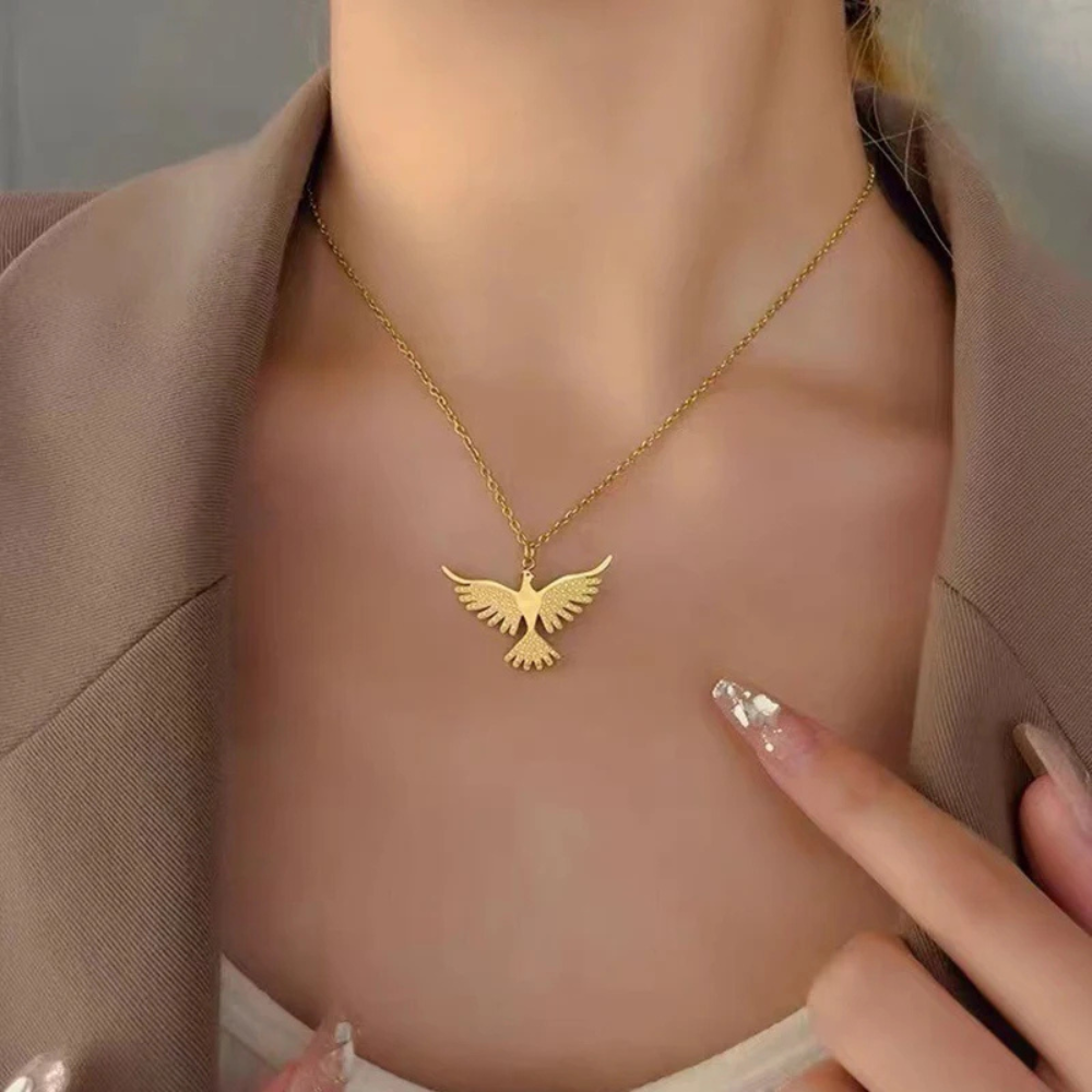 Collier Phœnix Doré