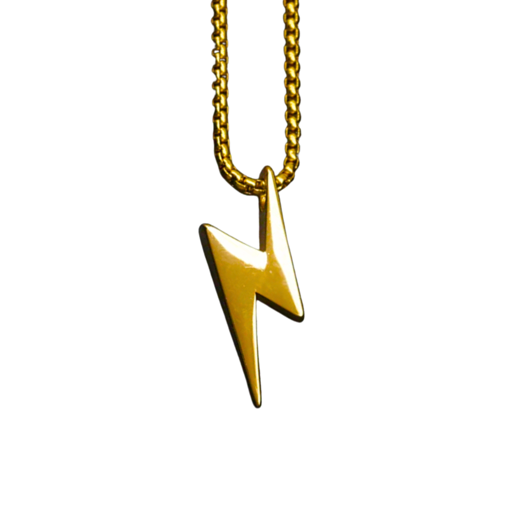 Collier Pendentif Éclair