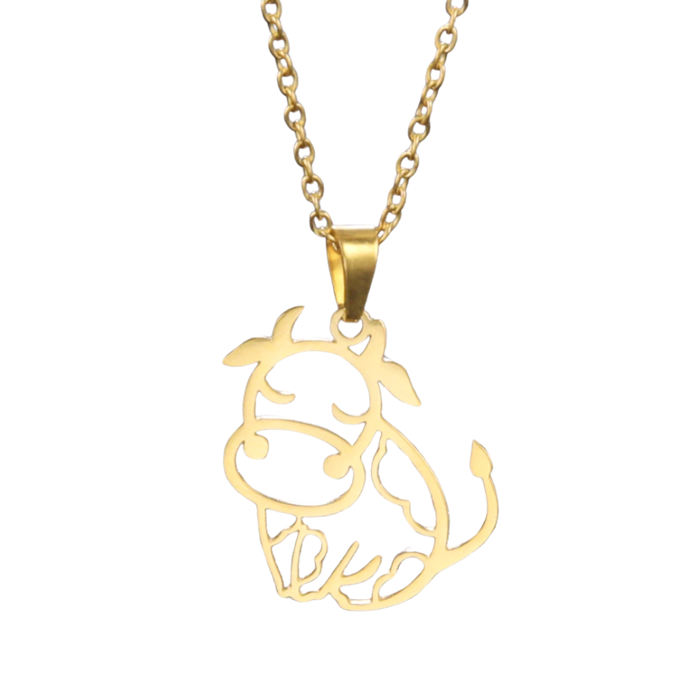Collier Vache Femme