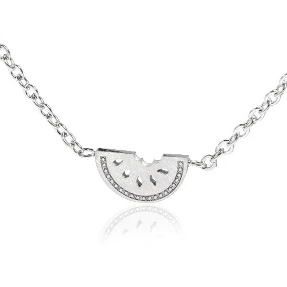 Collier Demi-Pastèque argent