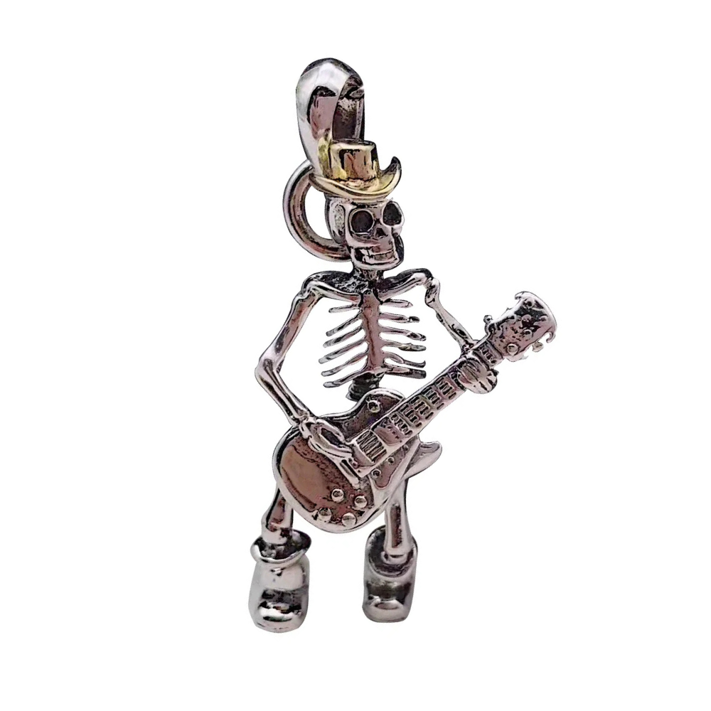 Collier Squelette Rockeur