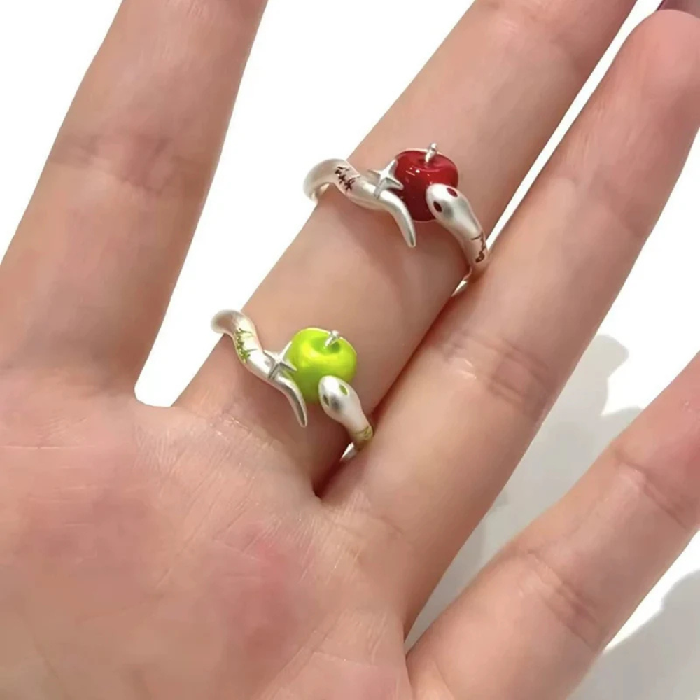 Bague Pomme Serpent