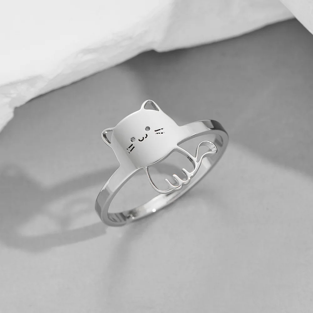 Bague Chat Mignon argent