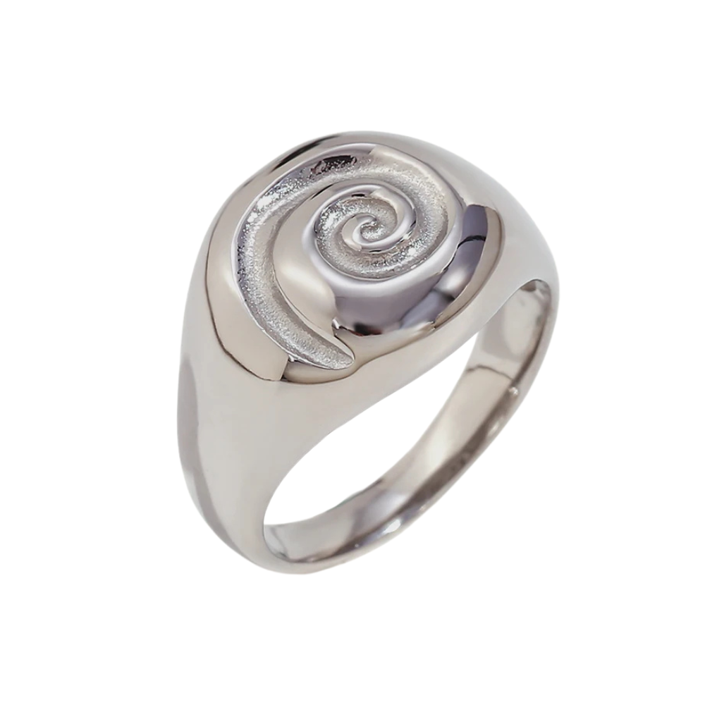 Bague Escargot Femme argent