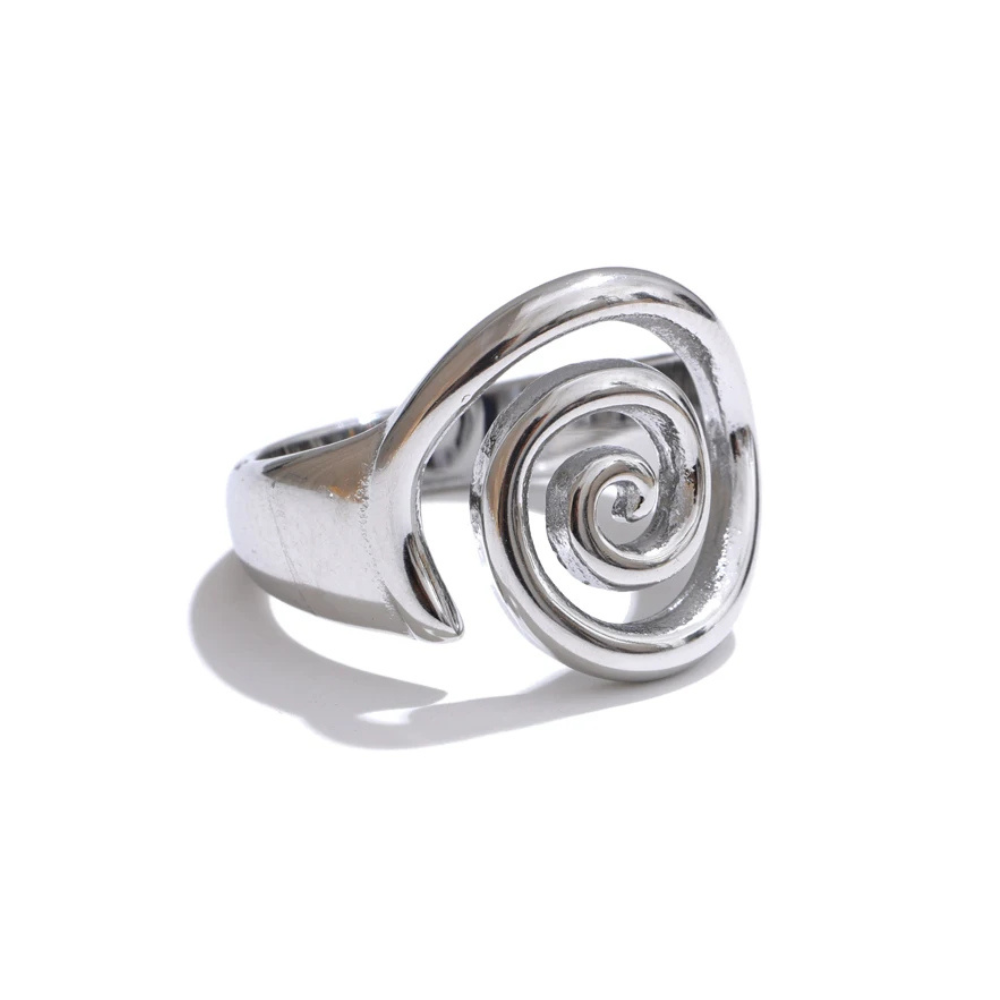 Bague Forme Coquillage argent