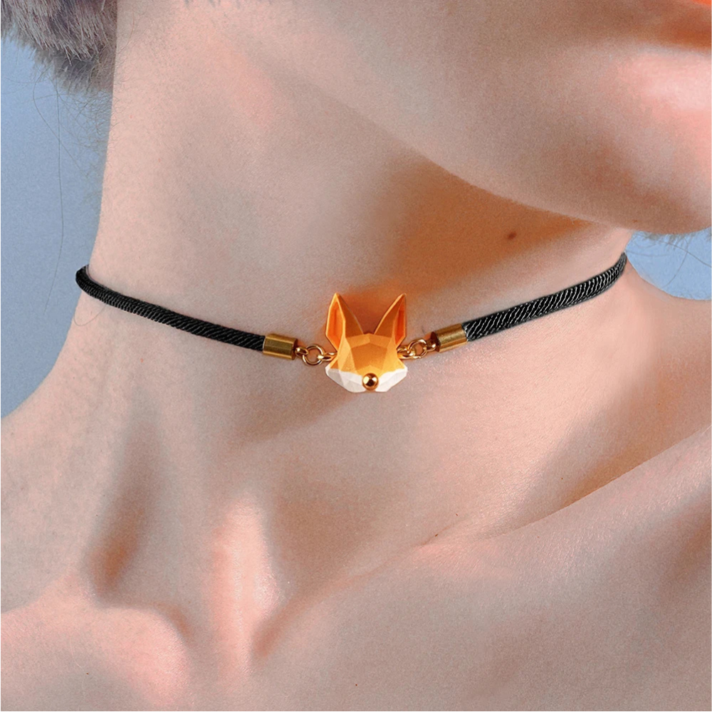 Collier Panda Origami