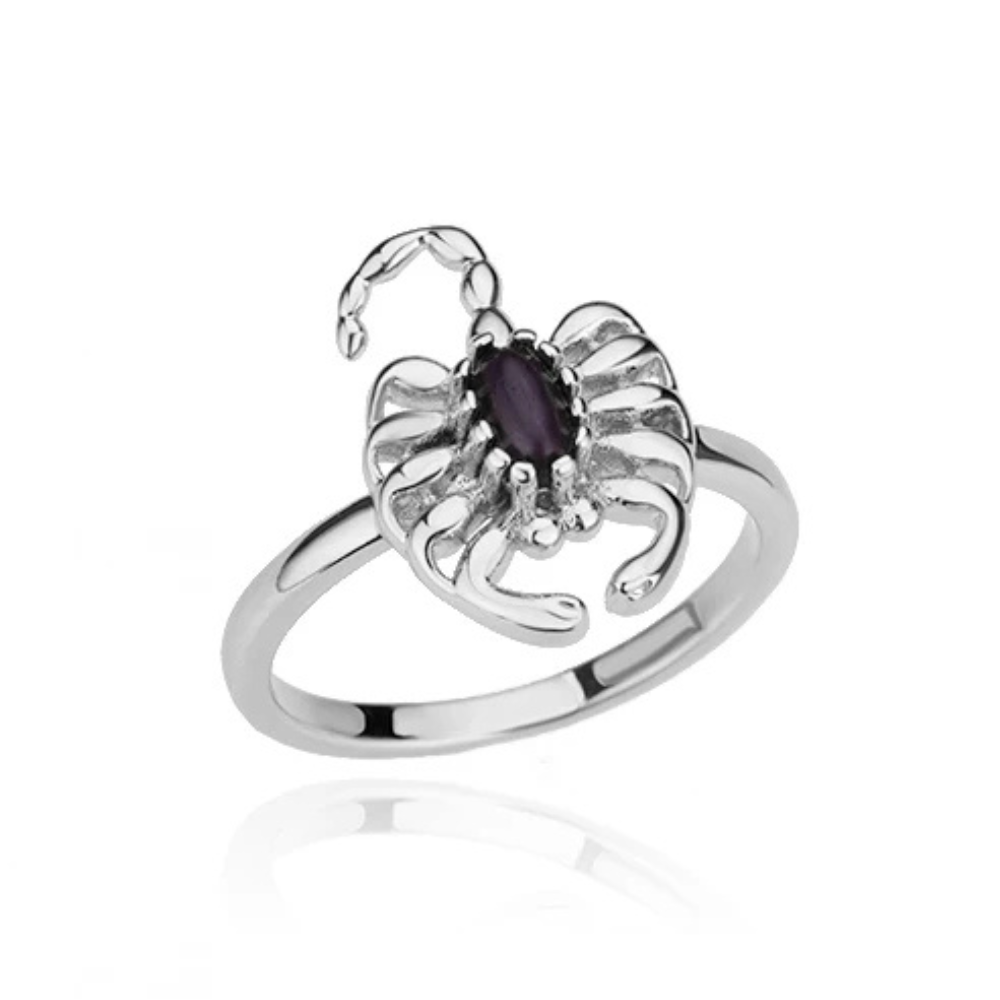 Bague Scorpion argent