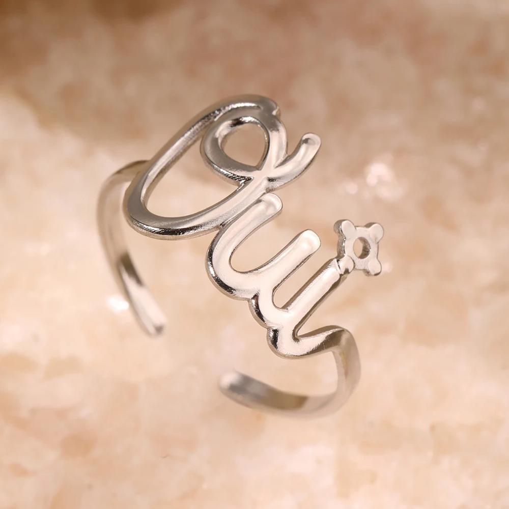 Bague Oui argent