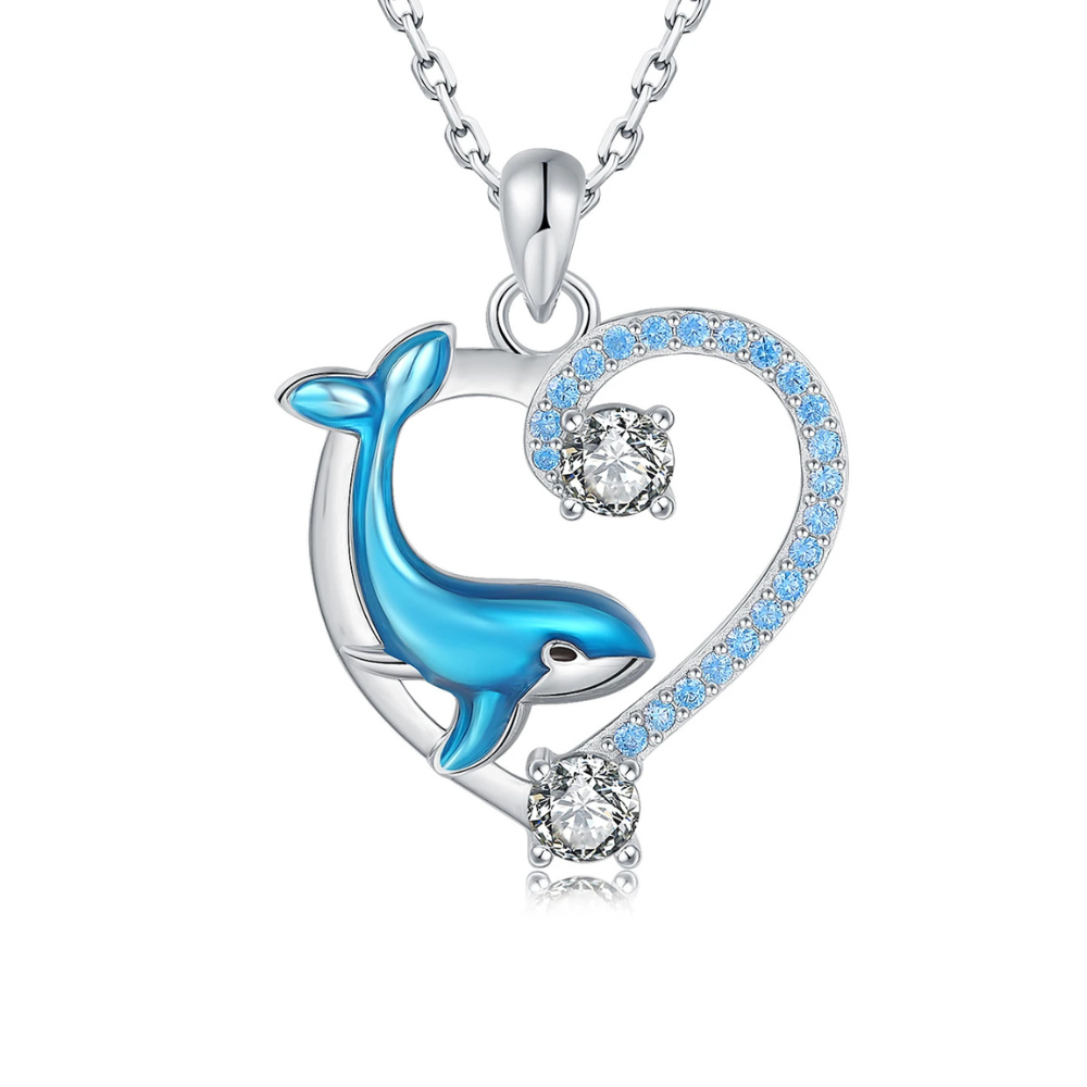 Collier Coeur Baleine