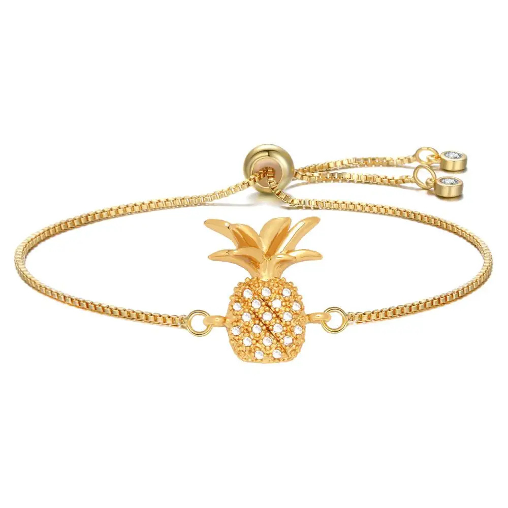 Bracelet Ananas Or