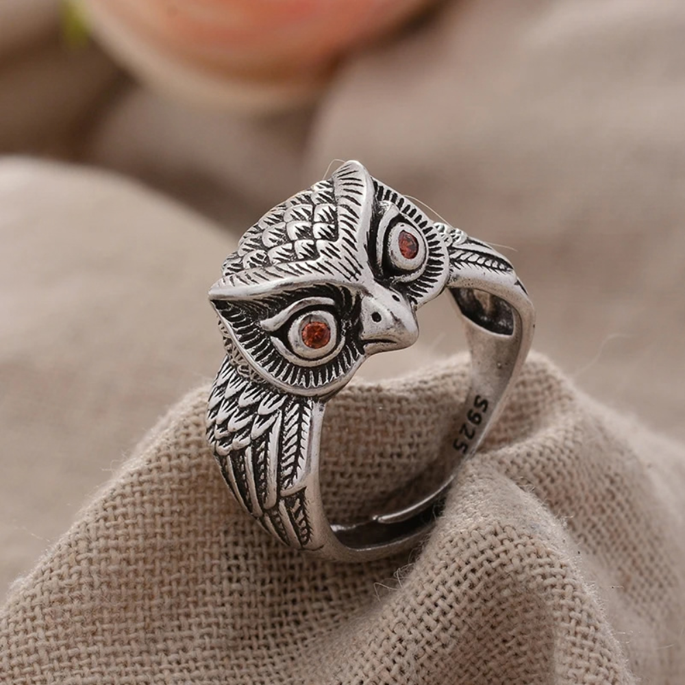Bague Anneau Hibou