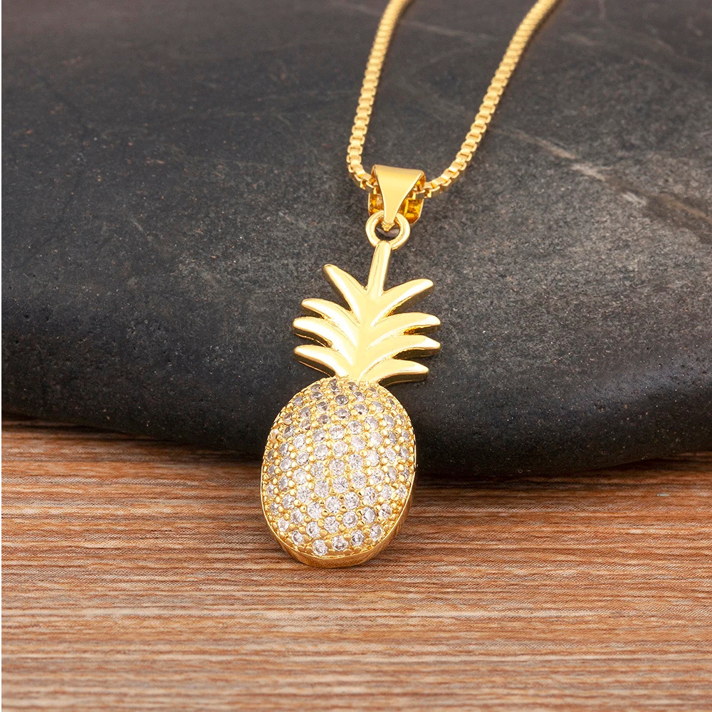 Collier Ananas Brillant