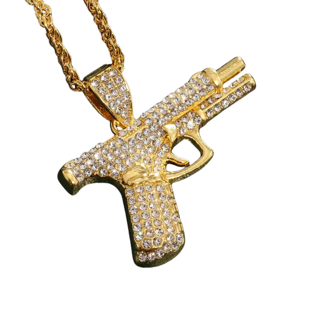 Collier Gun Diamants
