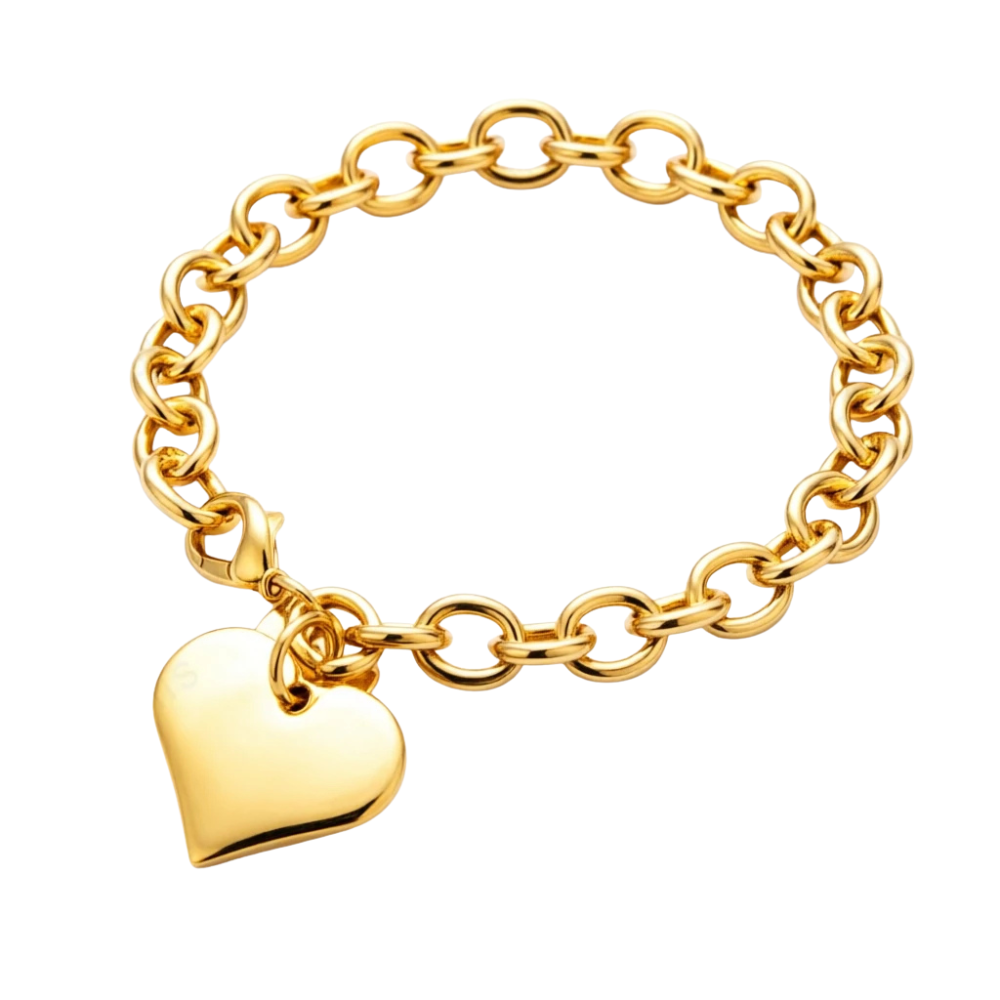 Bracelet Coeur Maillon