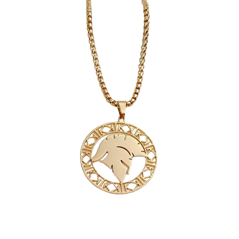 Collier Pendentif Spartan Soldat
