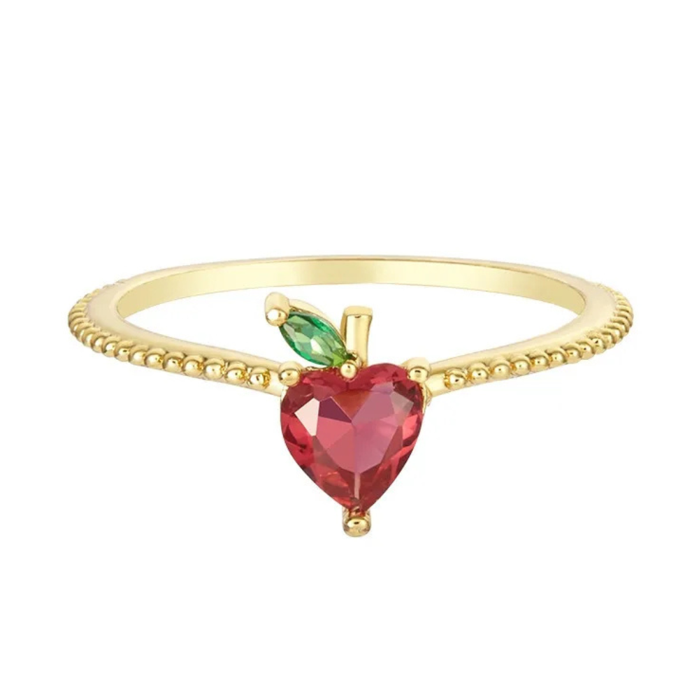 Bague Pomme Coeur