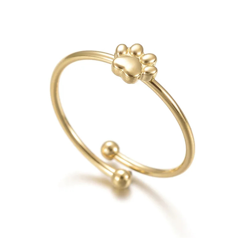 Bague Fine Patte de Chien