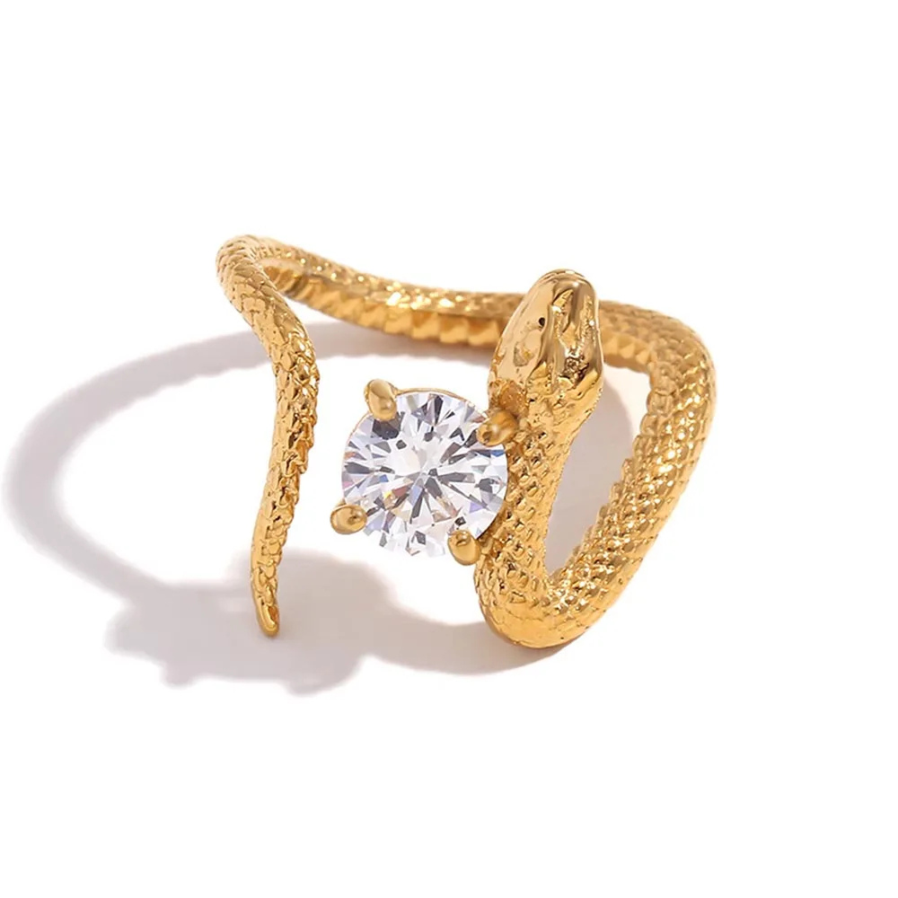 Bague Serpent Diamant