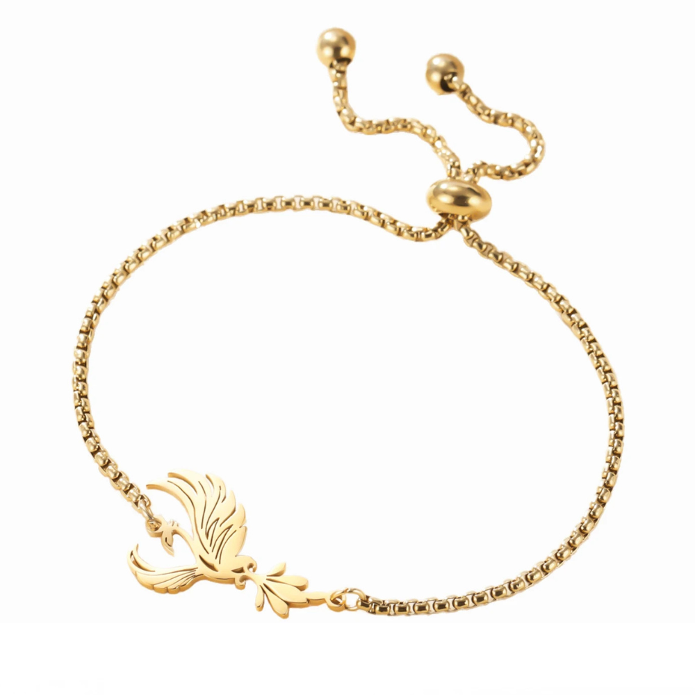 Bracelet Phoenix Volant or