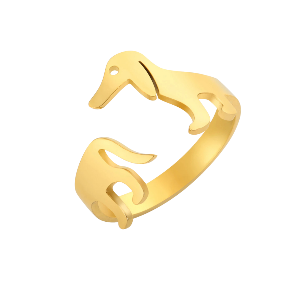 Bague Chien Ajustable