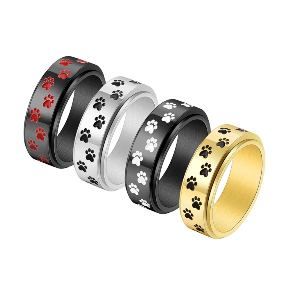 Anneau Pattes de Chien homme