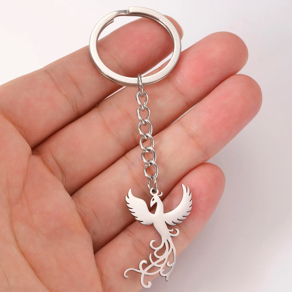 Porte Clé Phoenix chaine