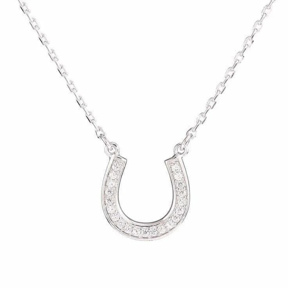 Collier Fer à Cheval Argent Femme