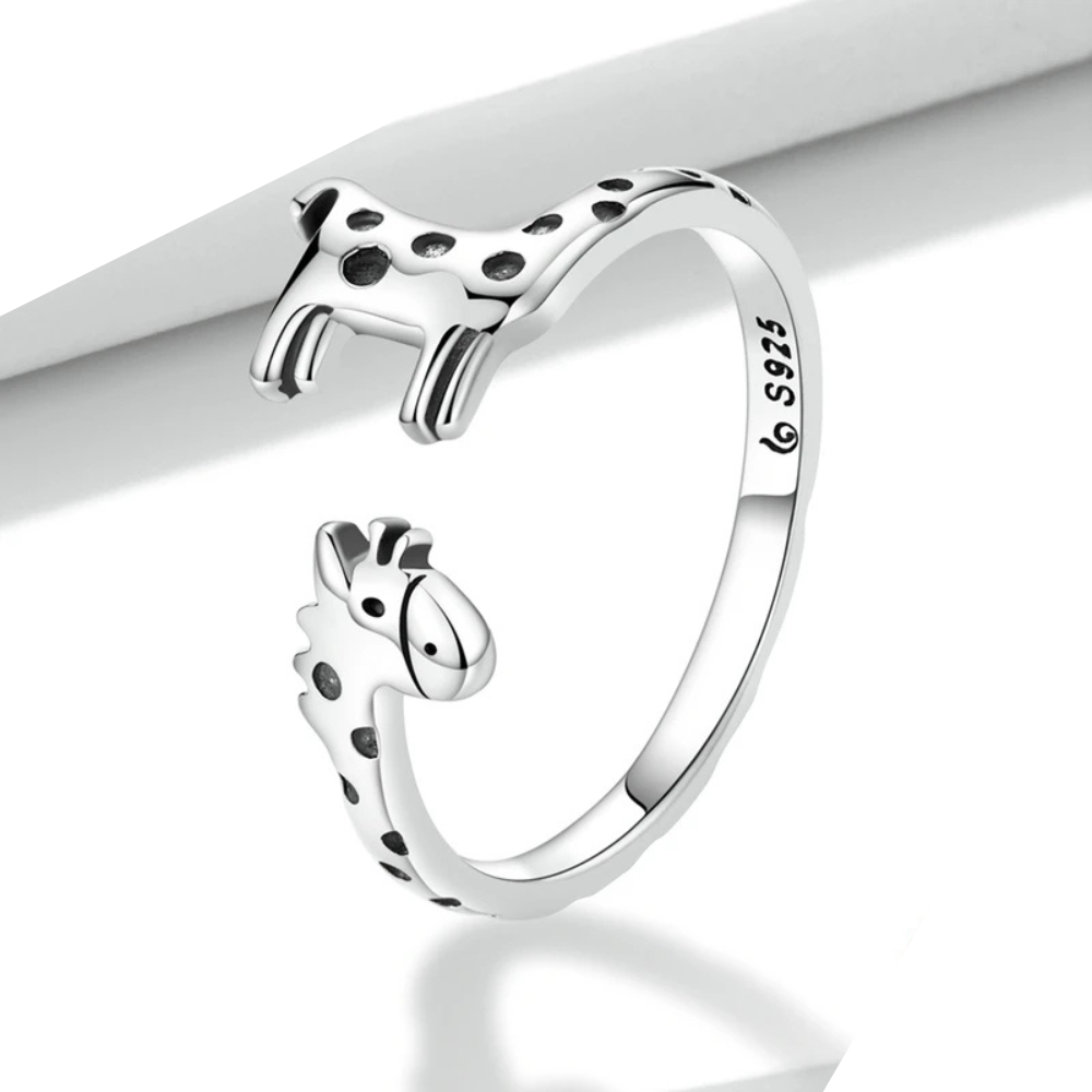 Bague Girafe argent