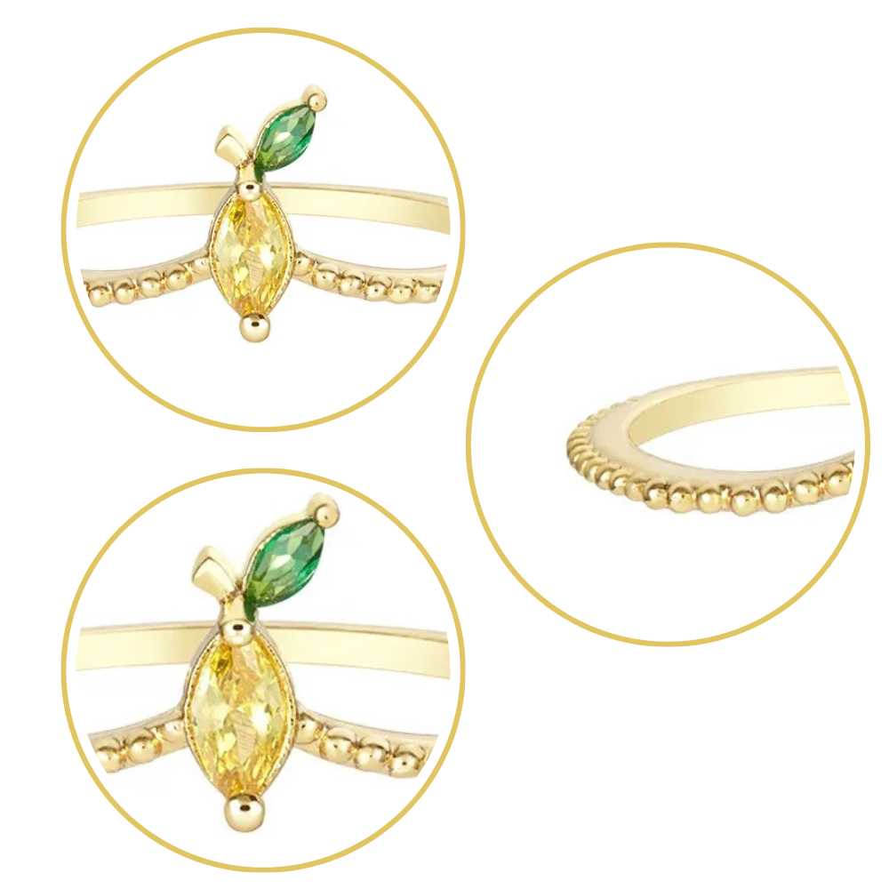 Bague Citron Femme