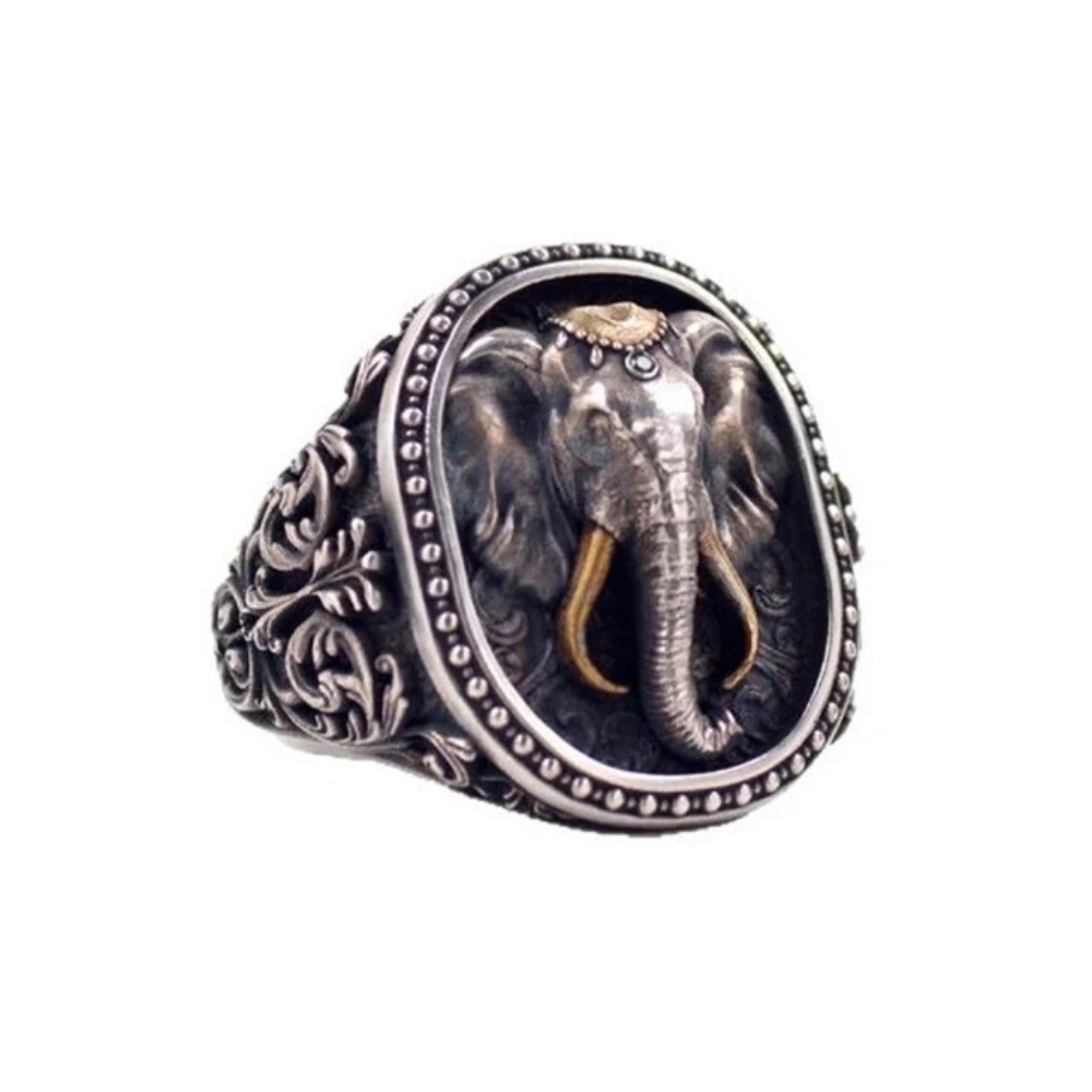 Chevalière Éléphant Thaïlande