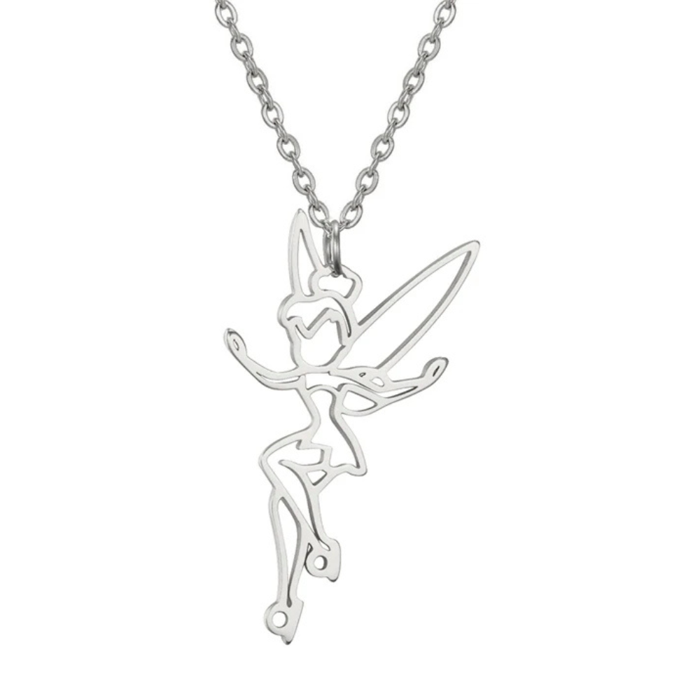 Collier Fée Clochette argent
