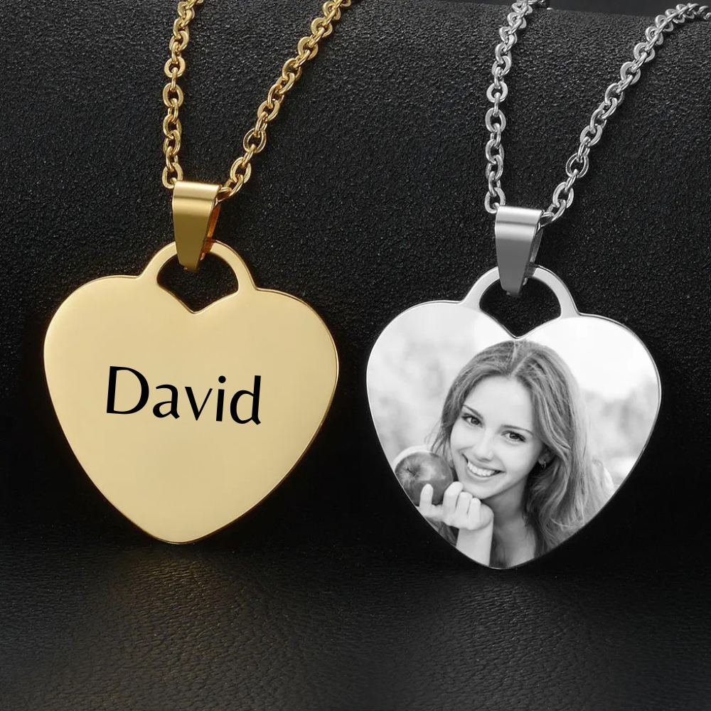 Collier Coeur Personnalisable femme