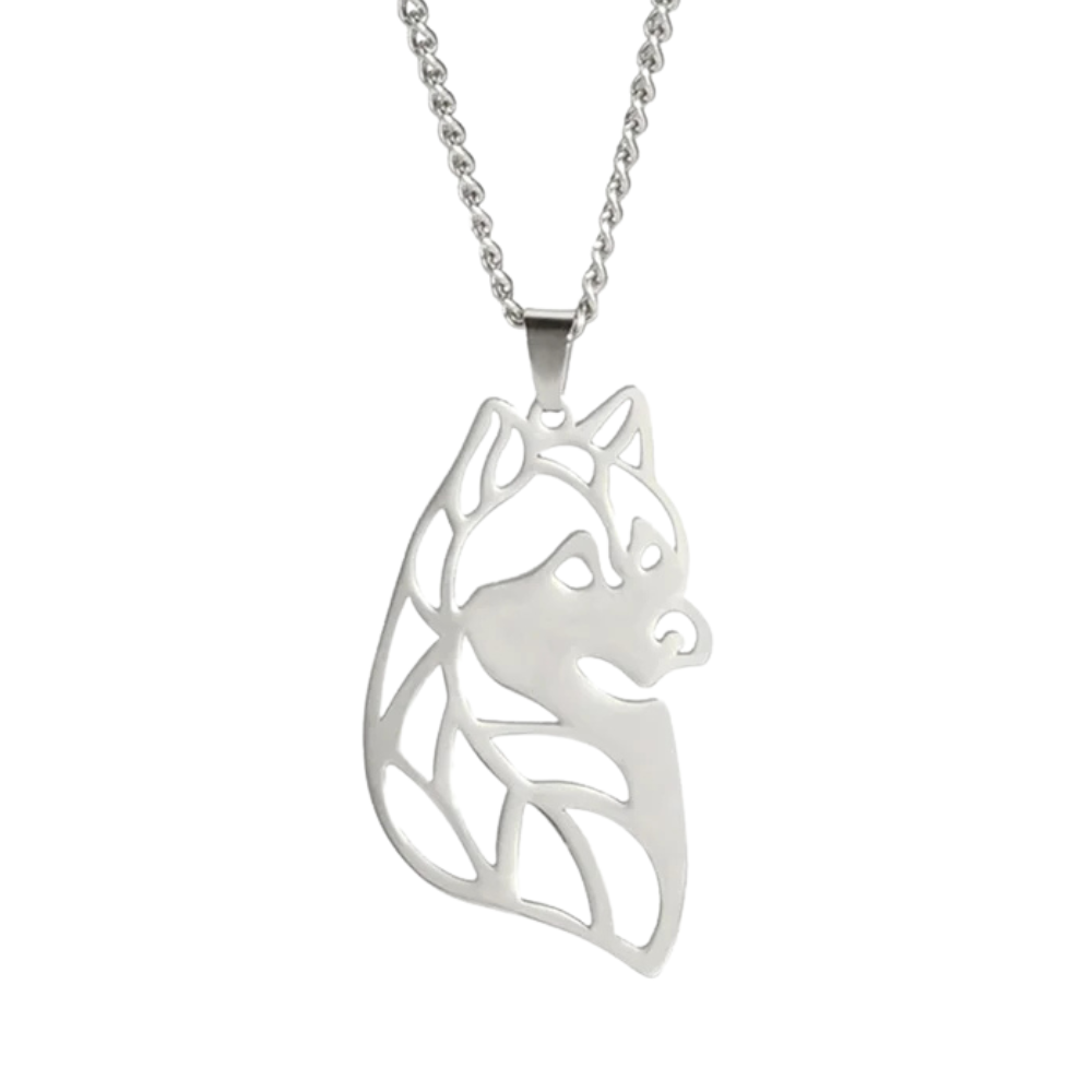 Collier Loup Femme