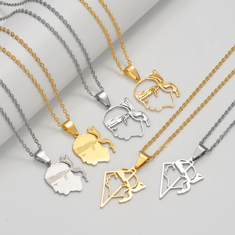 Pendentif Corse Tête de Maure