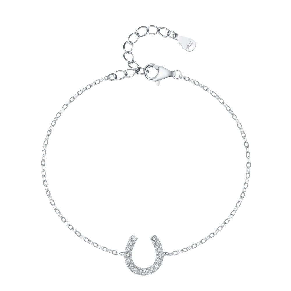 Bracelet Fer à Cheval Argent Femme