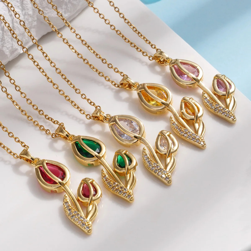 Collier Tulipe Couleur