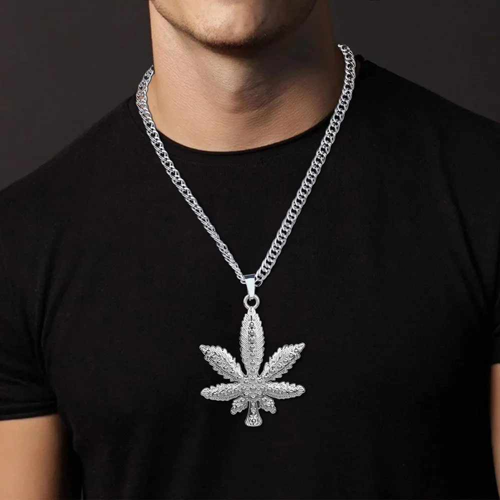 Collier Cannabis Bling Bling