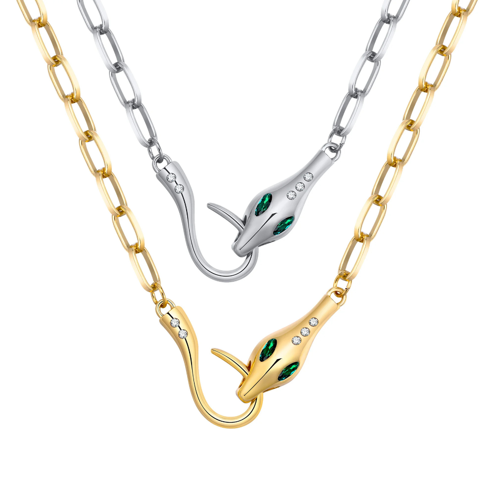 Collier Serpent Mord Queue