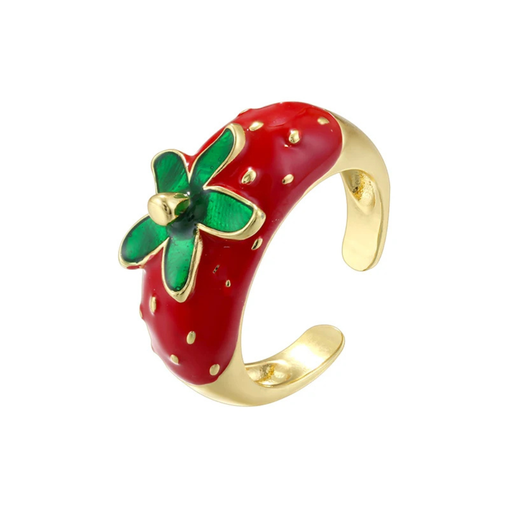 Bague Grosse Fraise