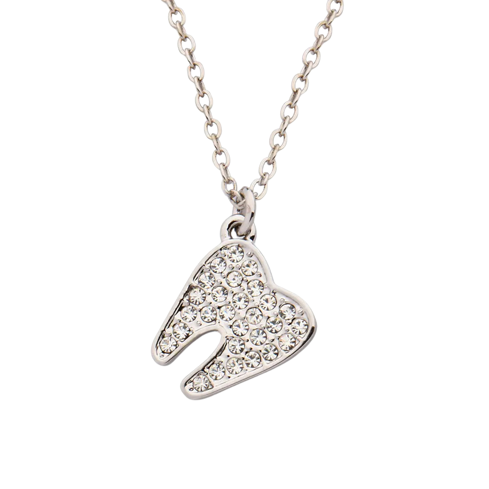 Collier Dent Strass femme