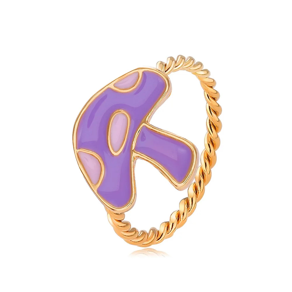 Bague Champignon Violet