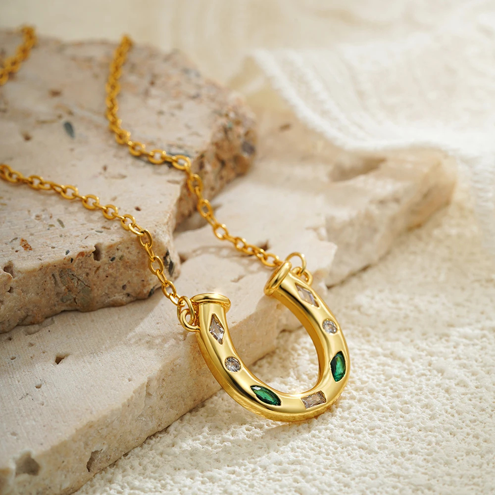 Collier Fer à Cheval Luxe or