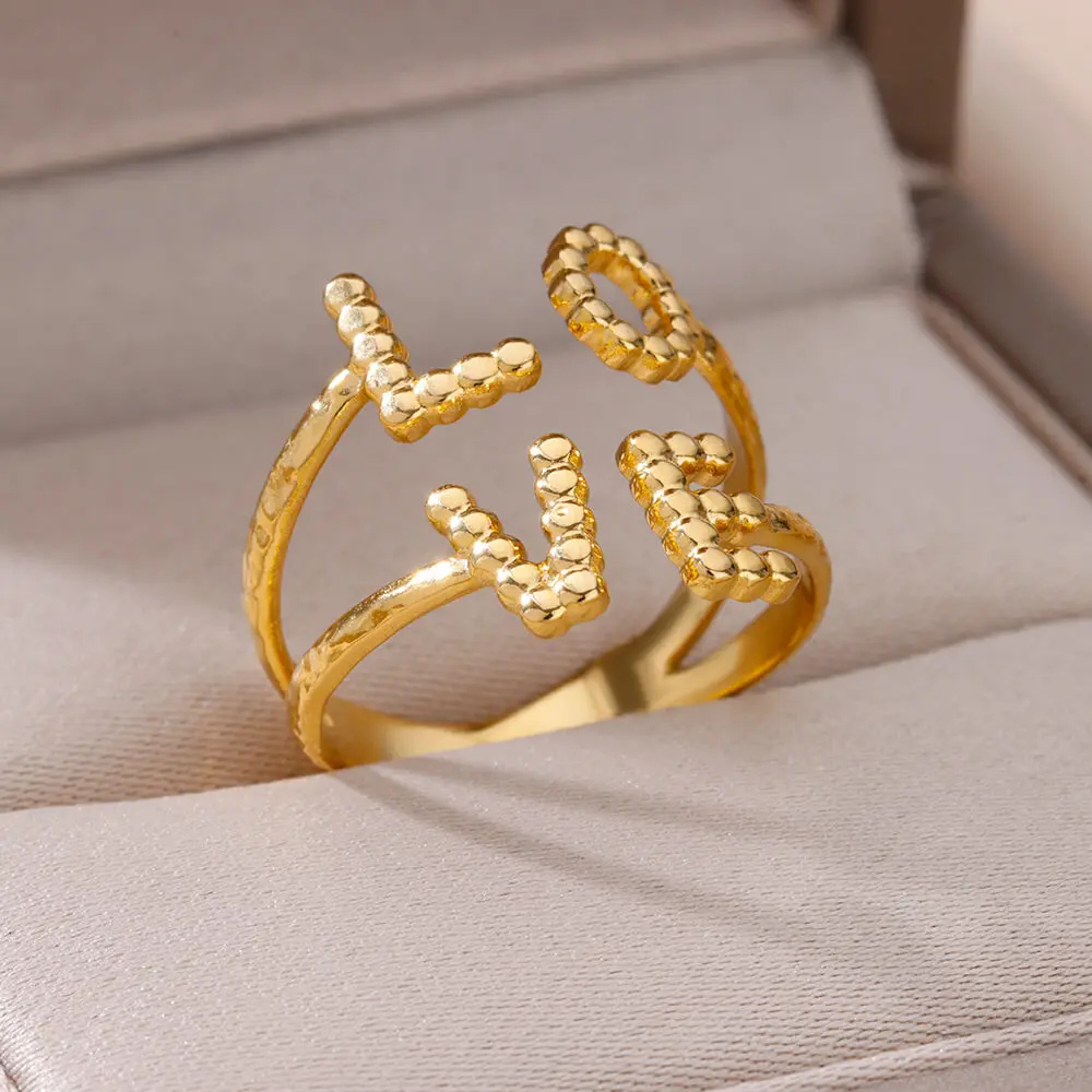 Bague Love Lettre or