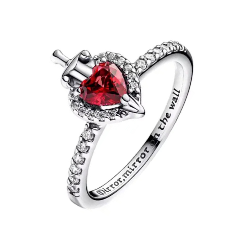 Bague Coeur Couronne